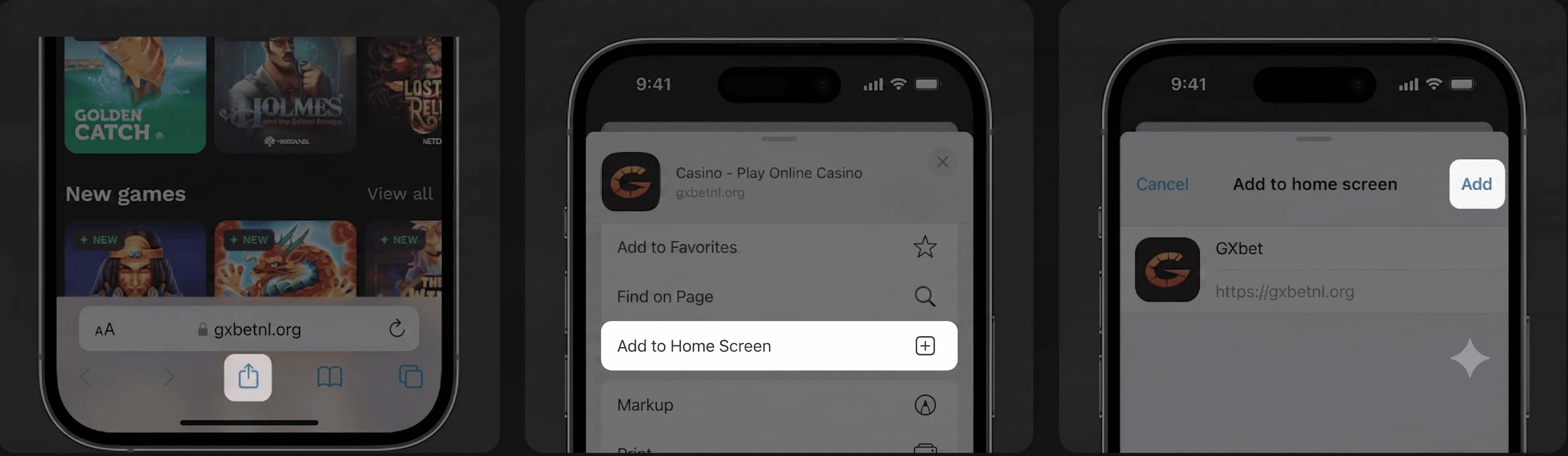Gxbet download